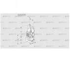 VAD1-/15R/NW-50B (88002964) Газовый клапан с регулятором давления Kromschroder