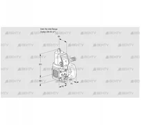 VAS3-/50F/NWSR (88011727) Газовый клапан Kromschroder