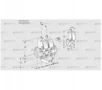 VCG3E50R/50R05NGEVWR/PPPP/PPBS (88107329) Клапан с регулятором соотношения Kromschroder