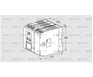 BCU580QC1F1U0D0K1-E (88670066) Блок управления горением Kromschroder