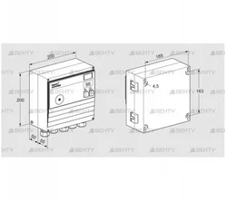 BCU465-5/1L5W3GBAC (88612191) Блок управления горением Kromschroder