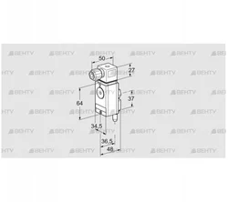 DG 150VC4-6WG (84448484) Датчик-реле давления газа Kromschroder