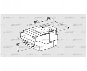 IC40A2DR10 (88300485) Сервопривод Kromschroder