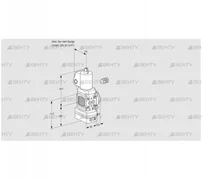 VAD1-/20R/NWGL-100A (88033715) Газовый клапан с регулятором давления Kromschroder