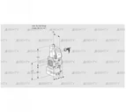 VAD1-/15R/NW-100B (88033815) Газовый клапан с регулятором давления Kromschroder