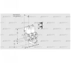VCG3E50R/50R05NGEWL6/PPPP/PPPP (88105876) Клапан с регулятором соотношения Kromschroder