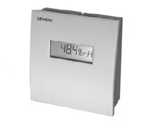QFA2060D Датчик влажности и температуры комнатный, DC0…10V, 0…95%, -15…+50 ?C, дисплей Siemens