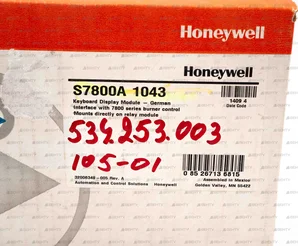 Дисплей Honeywell S7800A1043