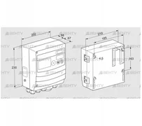 BCU465W2P2C0D0000K1E1-/LM400WF3O0E1- (88680014) Блок управления горением Kromschroder