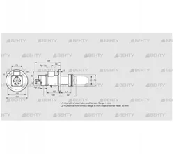 BIC 50HD-0/35-(36)D (84030115) Газовая горелка Kromschroder