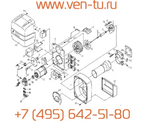 Топочный автомат DUNGS для газовых и дизельный горелок W-FM 20