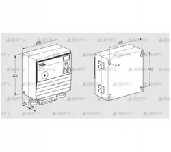 BCU460-5/1LW3GBP (88610197) Блок управления горением Kromschroder