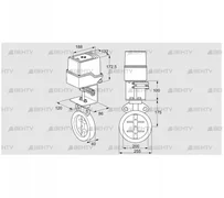 IDR200Z03D100AU/50-15W15TR10 (88303879) Дроссельная заслонка Kromschroder