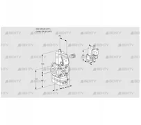 VAG120R/NWAN (88011850) Газовый клапан с регулятором соотношения Kromschroder