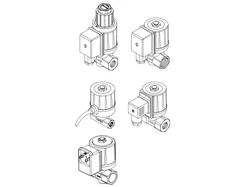 Газовый электромагнитный клапан Brahma E6G*A 10*3/8*A3C