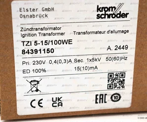 Трансформатор розжига Kromschroder TZI 5-15/100WE