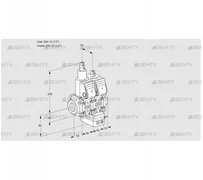 VCG1E15R/15R05LGKWR/PPPP/PPPP (88107398) Клапан с регулятором соотношения Kromschroder