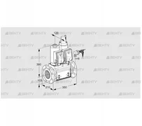 VCS8100F05NLQSRB/PPPP/PPPP (88203775) Сдвоенный газовый клапан Kromschroder