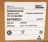 Блок контроля герметичности Kromschroder TC 2 R 05 W/W