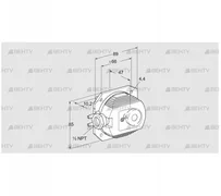 DL 3, 5KTG-3 (84444585) Датчик-реле давления воздуха Kromschroder