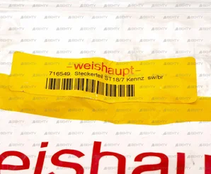 Штекер Weishaupt 7P, папа, 716549