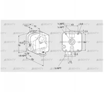 DG 150TG-42 (84447838) Датчик-реле давления газа Kromschroder