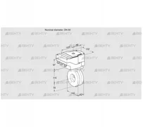 IBG80Z05/20-30Q3E (88302814) Дроссельная заслонка Kromschroder