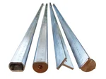 Метрошток Контур-М МШС-4,0 метра (2 звена) Т-образный
