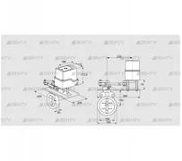 IDR150Z03D350GDW/50-30W20E (88303029) Дроссельная заслонка Kromschroder