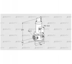 VR 50R01RT33D (85248100) Воздушный электромагнитный клапан Kromschroder