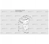 IBG100/65W05/40A2A (88300918) Дроссельная заслонка Kromschroder