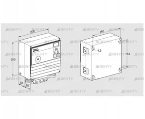 BCU465-10/1LW3GBPD2S4AC (88610142) Блок управления горением Kromschroder