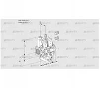 VCH1E20R/25R05FNHEVWR3/PPPP/PPPP (88101444) Клапан с регулятором расхода Kromschroder