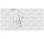 VAV120R/NWSRAK (88020673) Газовый клапан с регулятором соотношения Kromschroder
