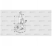 VAS8100F05LWGR3B/MM/PP (88207370) Газовый клапан Kromschroder