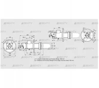 BIC 100HML-300/335-(79)E (84033149) Газовая горелка Kromschroder