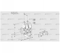 VCG1E15R/15R05NGNKR3/2-PP/PPPP (88101084) Клапан с регулятором соотношения Kromschroder