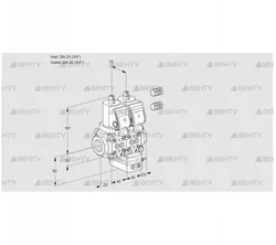 VCD1E20R/20R05ND-25WGR3/PPPP/PPPP (88106995) Регулятор давления Kromschroder