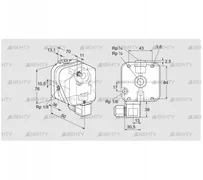 DG 150H-6 (84447642) Датчик-реле давления газа Kromschroder