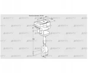 IBHR80Z01A/40A2AR10 (88303785) Дроссельная заслонка Kromschroder