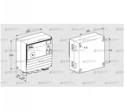 BCU465-3/1LW2GBS2AB1/1 (88612766) Блок управления горением Kromschroder