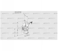 VAD1-/20R/NW-100A (88008417) Газовый клапан с регулятором давления Kromschroder