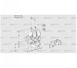 VCD1E15R/15R05ND-100QR3/PP-3/2-PP (88100152) Регулятор давления Kromschroder