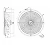 Осевой вентилятор ebmpapst W4E400CP0231