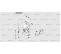 VAD1-/20R/NW-100A (88024037) Газовый клапан с регулятором давления Kromschroder