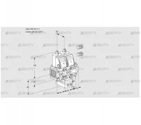 VCH1E25R/20R05FNHEVWR3/PPPP/PPPP (88102536) Клапан с регулятором расхода Kromschroder