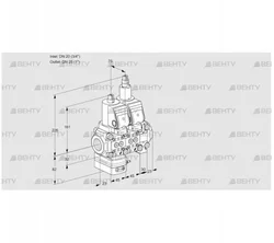 VCD1T20N/25N05D-100LVQGR/PPPP/PPPP (88106831) Регулятор давления Kromschroder