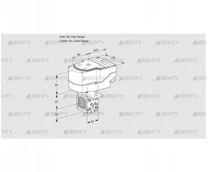 IFC1-/-05-20MMPP/20-60W3TR10 (88300628) Регулирующий клапан с сервоприводом Kromschroder