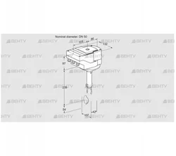 IBH50Z01A/20-60Q3E (88303184) Дроссельная заслонка Kromschroder