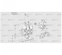 VCD1E25R/25R05D-25NWR/3-PP/PPZY (88104394) Регулятор давления Kromschroder